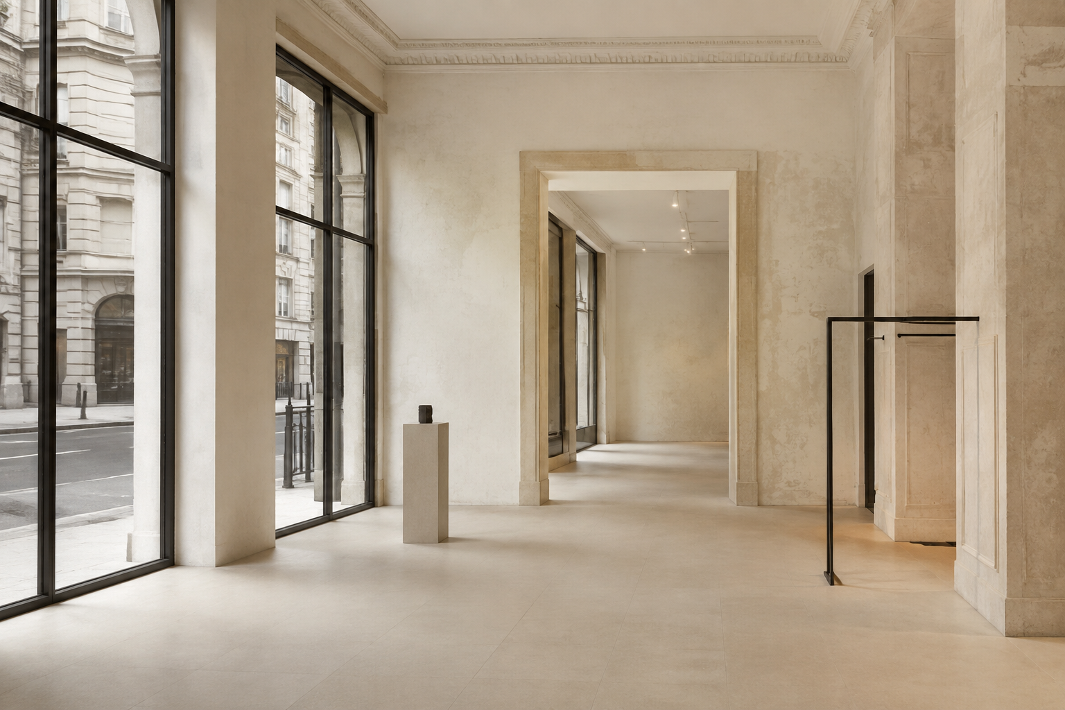Refined gallery-style activation space in London